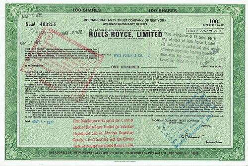 American Depositary Receipt